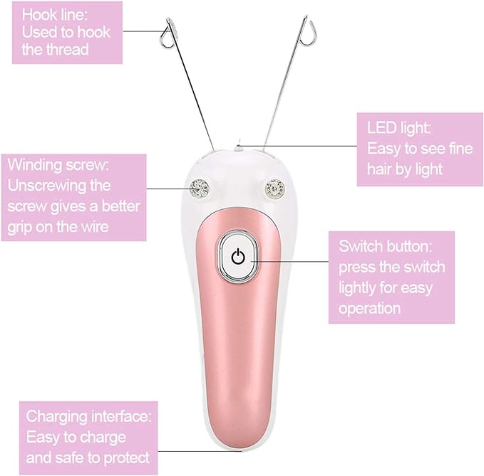 Electric Facial Threading Hair Removal for Women And Men